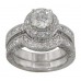 3.66 Women's Round Cut Diamond Engagement Ring 14 K